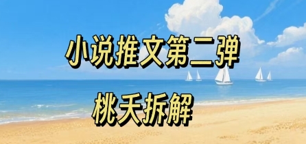 小说推文项目操作全流程第二弹,0粉就能做,门槛低非常适合新手
