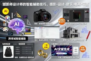 摄影师设计师的智能辅助技巧，摄影-设计-建筑-电商-平面
