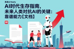 AI时代生存指南，未来人类对抗AI的关键：靠谱能力【文档】