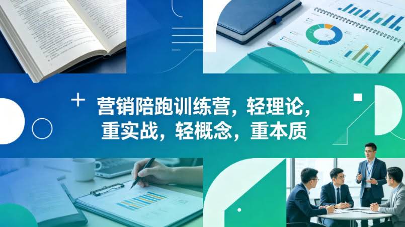 老A营销陪跑训练营，轻理论，重实战，轻概念，重本质（更新2026年6月）