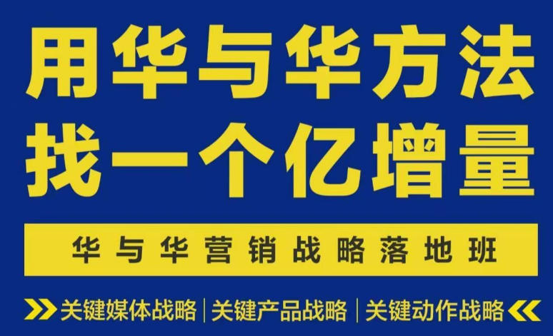 营销战略落地班2026年6月线下课，关键媒体战略|关键产品战略|关键动作战略