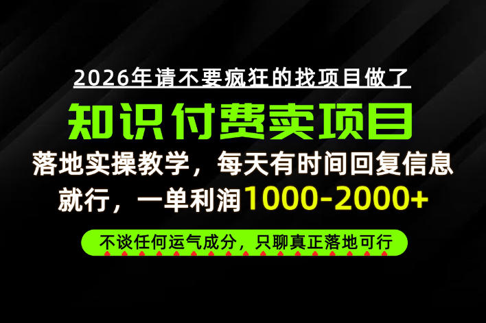 为什么做项目总是被割，为什么卖项目月入10w+，我们普通人应该怎么真正开始賺钱？【揭秘】