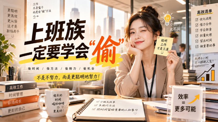 某社群精选付费文:上班族一定要学会“偷“